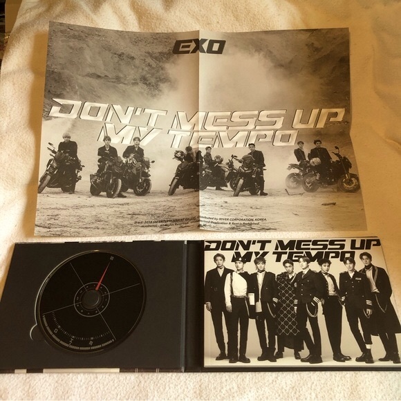 EXO - Don’t Mess Up My Tempo - K-pop CD / Book/ Poster. - Picture 4 of 6